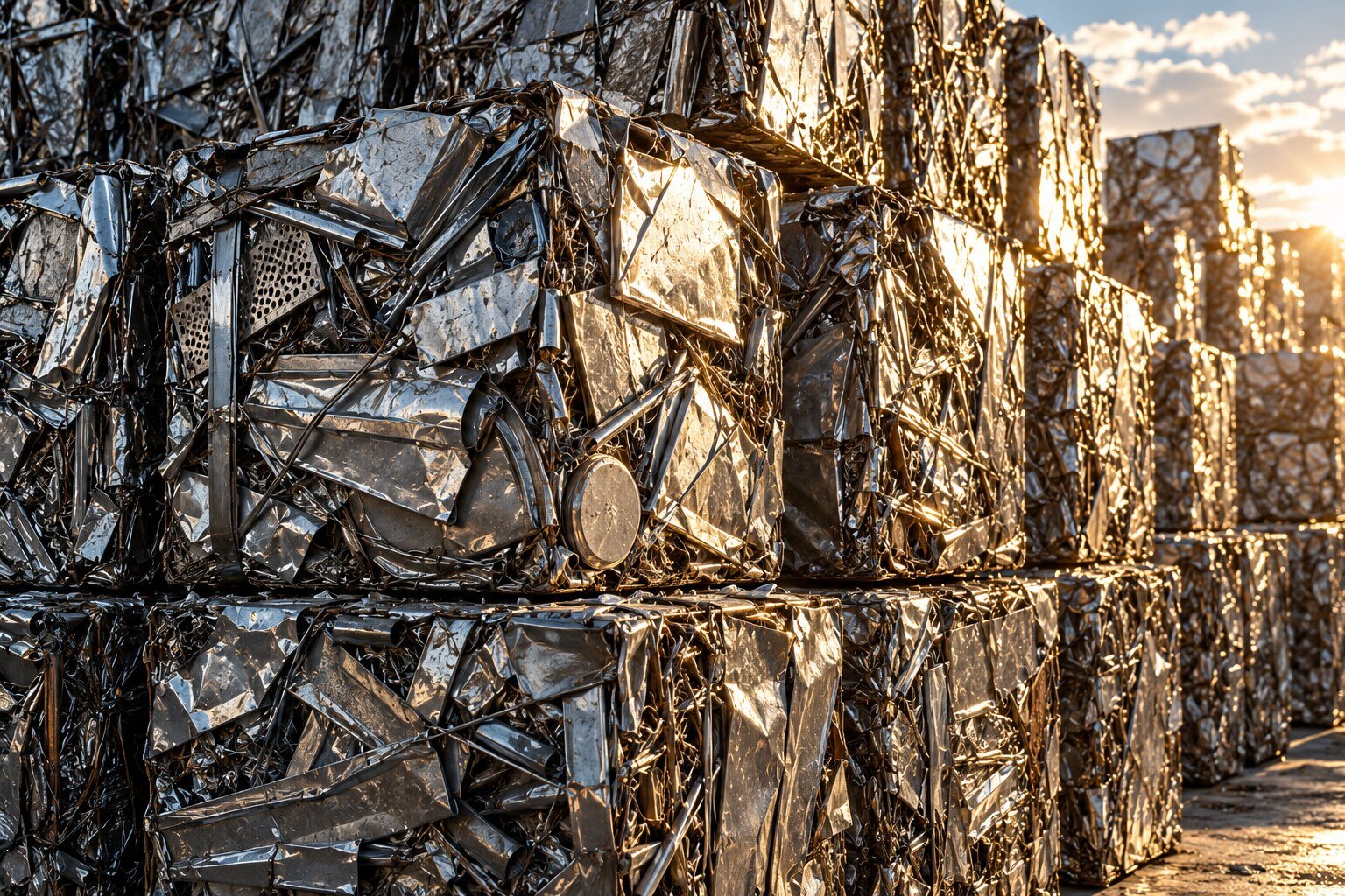Bales — illustrative scrap material photography