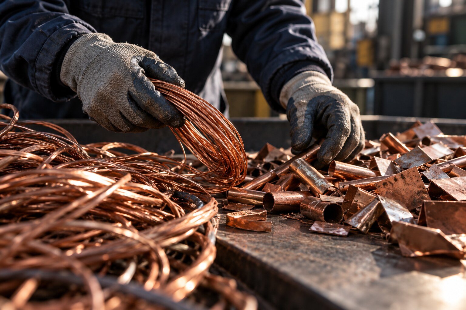 Workmanship — illustrative scrap material photography
